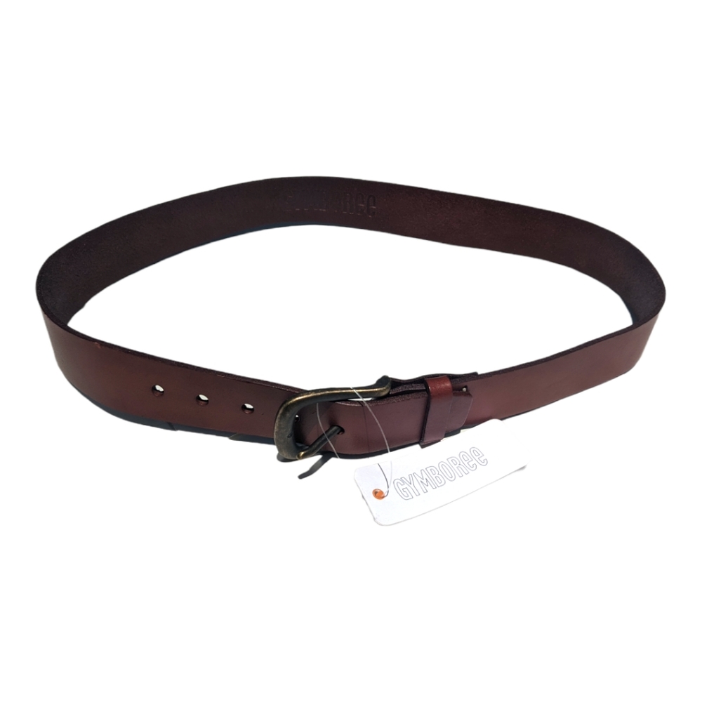 Gymboree Boys L/XL 10-16 Brown 100% Leather Belt